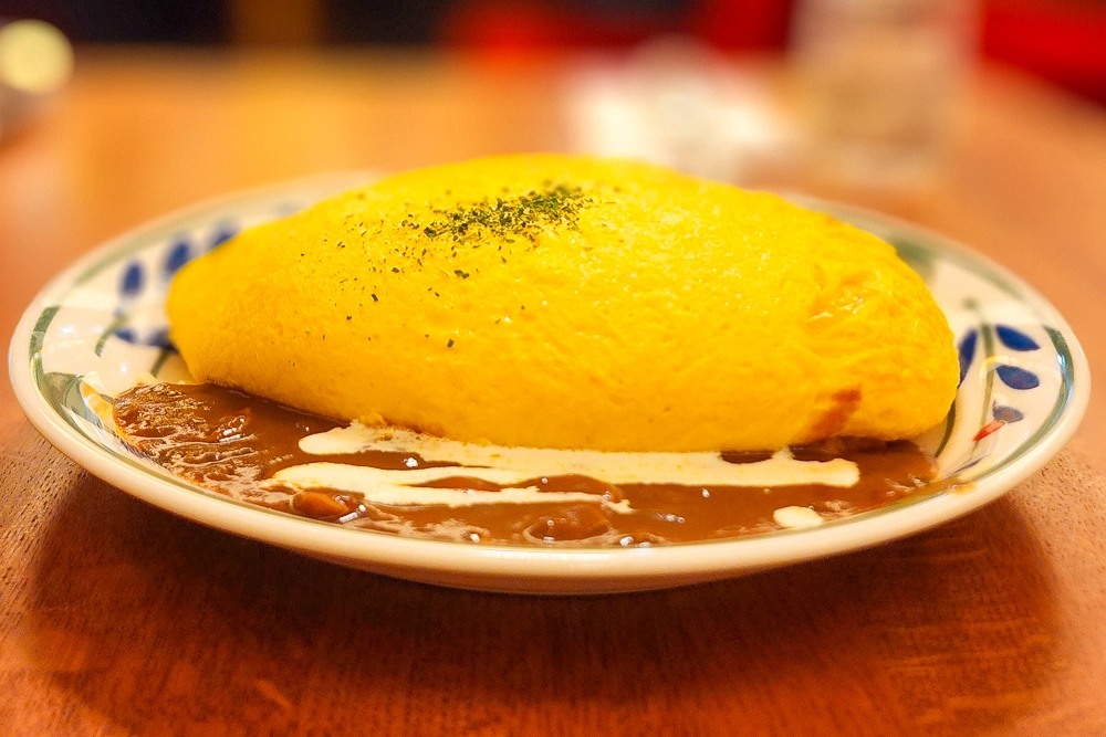 도쿄 분위기 좋은 카페 신주쿠 커피 세이부 추천 메뉴 오므라이스