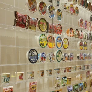 요코하마 컵누들 박물관 인스턴트 라면 큐브