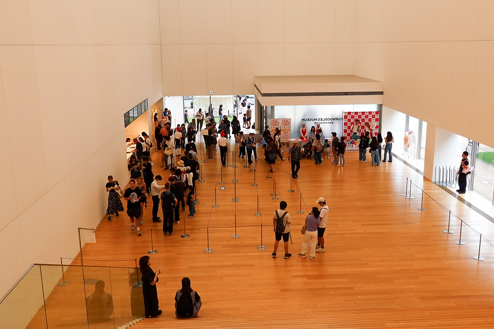 요코하마 컵누들 박물관 로비